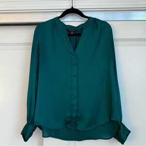 Banana Republic Factory Deep Green Blouse